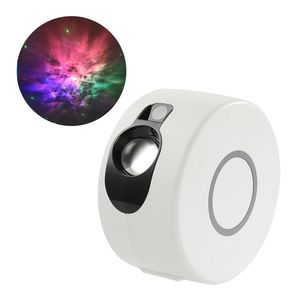 Galaxy Projector Night Light Led Starry Star Sky Projector Light Bedroom Decor Night Lighting Juldekorationer för hem 201006