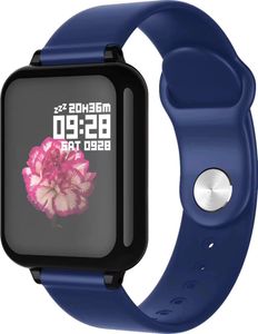 Partihandel Smart Watch Tracker Sport för iOS Android Telefon SmartWatch Prumpor Monitor Blodtrycksfunktioner B57