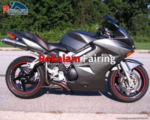 Motorcykel Fairings Set för Honda VFR800 VFR Black ABS Bodywork Custom Fairing formsprutning
