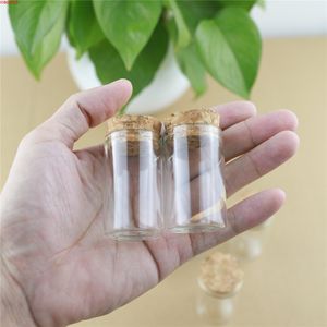 50pcs/lot 30*50mm 20ml Cork Stopper Glass Bottle Spicy Storage Container Mini Jars Vials DIY Crafthigh qualtity