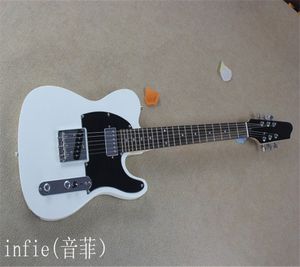 Electric Guitar Jim Root Signature Telecaster Locking Tunner Mahogany Body White guitar