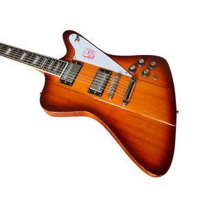 Classic Firebird electric guitar, professional special-shaped guitar, mahogany solid wood, free delivery to home.