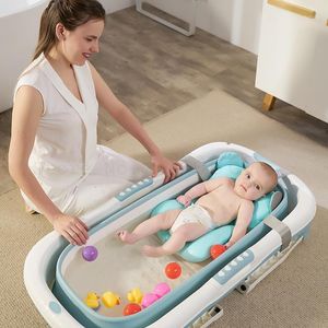 Baignoires sièges bébé baignoire pliable natation grand adulte ménage