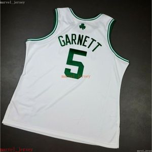 100% genäht Kevin Garnett 07 08 Jersey XS-6xl Herren Rückfall Basketball Trikots billige Männer Frauen Jugend