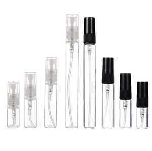 2 ml, 3 ml, 5 ml, 10 ml tragbare Sprühflasche, nachfüllbare Klarglasflaschen, Probenfläschchen, kosmetische Zerstäuber, Behältergläser für die Reinigung auf Reisen