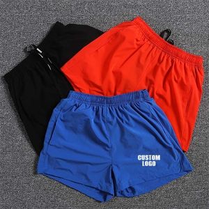 Men Running Shorts Fitness Quick Dry GYM Short Jogging Training Summer Sport 220301