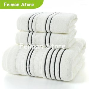 Полотенце 3Peeces Set Grey Cotton для мужчин Toalla 2pc Face Facecloth рука 1 % для ванны для душа для душа.