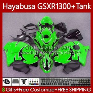 鈴木GSXR-1300 GSXR GSXR-1300 GSXR 1300 CC GSXR1300 HAYABUSA 96 1996 1997 1999 1999 2000 2001 74NO.238 GSX-R1300 1300CC緑色フレーム02 03 04 05 06 07 GSX R1300 96-07ボディ