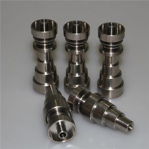 Hand tools 6 In 1 Titanium Nail 10mm & 14mm & 18mm Male And Female Joint Domeless TI Nails for glass bong water pipe