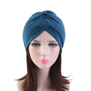 Kadın Türban Kafa Wrap Pamuk Kemo Beanie Türban Headwrap Düz Katı Bant Şapka Kemo Bandana Saç Kap Türbante