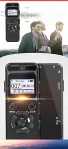 FreeshippingデジタルボイスレコーダーオーディオレコーディングDickone MP3 LED表示音声アクティブサポート64G拡張ノイズリダクション