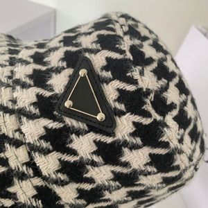 Fashion Bucket Hat Cap for Women Men Baseball Caps Beanie Casquettes Man Man Słynący rybakowie wiadra haty patchwork Wysokiej jakości jesienne zimowe czapki rdzeniowe