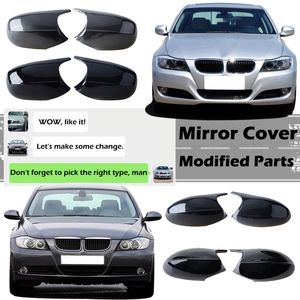 Side Rearview Mirror Cap Wing Mirror Cover Fit For BMW E90 E91 2005-2011 E92 E93 2006-2013 E81 E82 E88 E87 E88 Car Accessories