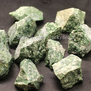 1000g surowy zielony punkt Jasper Quartz Szmaragd Kryształ Kamień Szorstki Kamień Naturalny Dla Wewnętrznego Pokoju, Uzdrawianie emocjonalne, Stress Relief Mens Womens