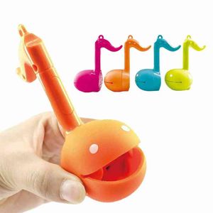 Erhu elettronico Forma Educazione Giocattolo per bambini Otamatone Strumenti musicali Erhu Giocattolo Giocattoli educativi per bambini Melodia Strumento Organo G1224