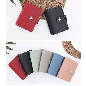 Hot Sale 2021 new Womens Leather Coin Purse Clutch Holder Bag Lady Mini Slim Wallet Card ID Holders