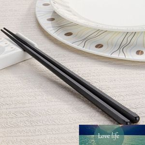 1 Pair Japanese Chopsticks Alloy Non-slip Sushi Chop Sticks Set Chinese Gift Chopstick Palillos Chinos Baguette Chinoise on Sale