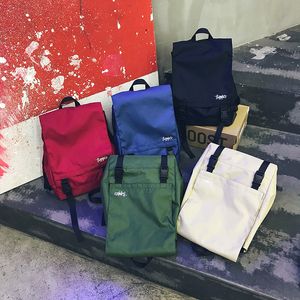 HBP backpacks Sacoche Homme Nylon cloth bag Multifunctional package fashion High school student Men's and women's