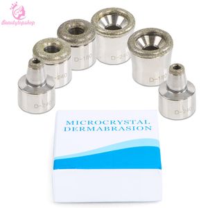 NEW Promotion Diamond Dermabrasion Microdermabrasion Accessories Skin Peeling Replacement Tips 6 Units For Stainless Wands Facial Care Device Use