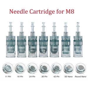 10/20 pcs Dr. Pen M8 Agulha Cartuchos Bayonet 11 16 36 42 Nano MTS Micro Needling para Dr MicroneEdling 211229