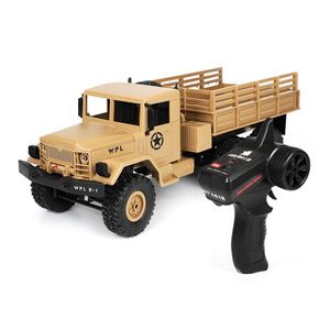 WPL B16 6WD Off Road RC Militärbil Drift Uppgradering Kit DIY 1:16 Buggy R / C Monster Truck Vehicle 6 Wheel Amitbl Crawler B36 Ural