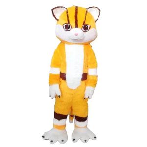 Halloween tigre mascote traje de alta qualidade desenhos animados pelúcia anime tema caráter adulto tamanho Natal carnaval festa de aniversário fancy outfit