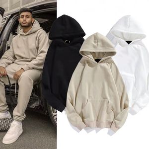 Erkek Hoodie Eşofman 22FW Pamuk Yüksek Kaliteli Çift Koşu Tişörtü Büyük Boy Moda Streetwear Eşofman