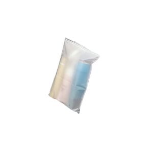 Saco de plástico PVC personalizado para roupas de embalagem de embalagens de zíper com logotipo