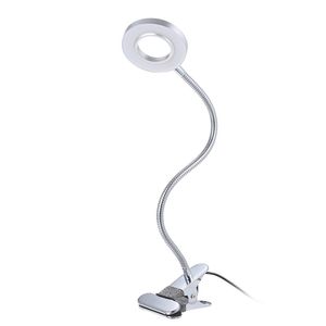 Wholesale desk lamp led warm white resale online - DC5V W LED Clamp Clip Desk Lamp USB Powered Operated Light Colors White Warm white warm white White Illimination Modes Levels A