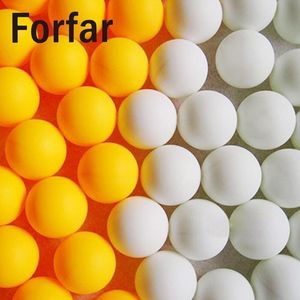 Forfar 150 adet 38mm Beyaz Bira Pong Topları Ping Pong Topları Yıkanabilir İçme Beyaz Uygulama Masa Tenisi Topu C19041501