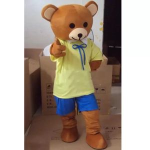 Halloween Bear Mascot Costume Top Quality Customize Cartoon Anime theme character Adult Size Christmas Carnival fancy dress