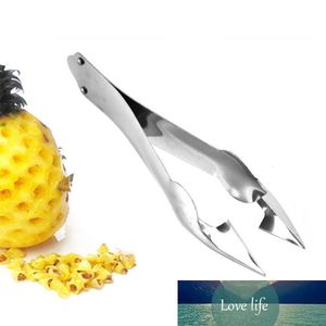 Portable Non-slip Stainless Steel Fruit Pineapple Peeler Easy Cleaning Fork Fruit Tools Kitchen Tools Pineapple Seeds Remover