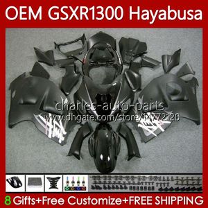 Iniezione del corpo per Suzuki GSXR 1300 cc Hayabusa GSXR1300 Matte Black 08 2008 2009 2010 2011 2012 2013 77No.217 1300cc GSXR-1300 14 15 16 17 18 19 GSX R1300 08-19 carenatura