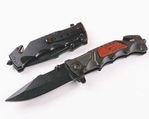 Oferta specjalna DA75 Szybka Otwarta Flipper Składany Knife 440C Tytanowy Nóż Ostrze Outdoor Camping Hiking Survival Prezent Noże