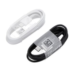 OEM Type-C USB-kablar med detaljhandelspaketlåda för Samsung S8 S10 Not10 LG HUAWEI FAST Laddningstyp C Höghastighetsladdarkabel