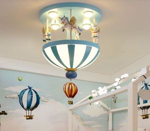 Quarto de bebê Chandelier Iluminação para crianças Quarto Dos Desenhos Animados Luzes Quarto Bonito para Meninas Quarto Infantil