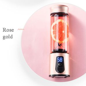 FreeShippingPortable Elektrik Sıkacağı Blender USB Mini Meyve Mikserler Sıkacakları Meyve Sıkacakları Gıda Milkshake Fonksiyonlu Suyu Yapma Makinası