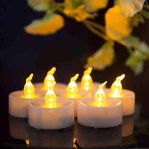 Confezione da 6 o 12 candele decorative con timer, set di candele a LED con 6 ore accese, 18 ore spente, candele a LED senza fiamma con timer H1222