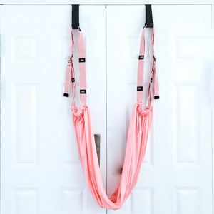 Aerial Yoga Rope Sling One-word Horse Training Home Fitness Equipment Stretching Belt Female Lower Waist Artifact Lacing Hammock WH0321