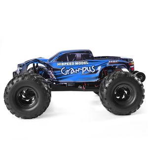 HSP RC Car 1/10 Scale Off Road Monster Truck 94601PRO Electric Power Brushless Motor Lipo Battery High Speed Hobby Vehicle Toys