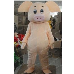 Costume da mascotte di maiale di Halloween Costume da vestito di alta qualità per personaggi dei cartoni animati Taglia per adulti Vestito da esterno per feste di compleanno di carnevale di Natale