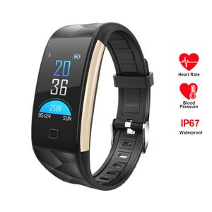 T20 Smart Bracelet Blood Pressure Blood Oxygen Heart Rate Monitor Smart Watch Fitness Tracker IP67 Waterproof Wristwatch For iPhone Android