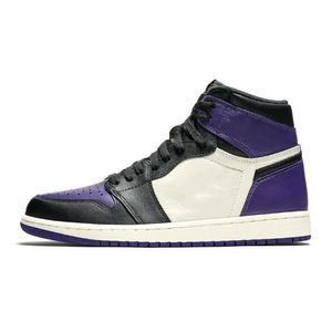 Herren Mid Boots Jumpman 1 Schuhe Royal Blue Black Purple Green Toe Chicago Shattered Backboard 1s Damen Bred Boot Größe 36-46