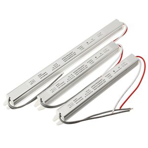 Alimentatore ultra sottile DC12V 24V Trasformatori di illuminazione 18W 24W 36W 48W 60W 72W Driver LED per strisce luminose a LED Pannello pubblicitario