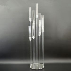 transparent decorative flower arrangement clear acrylic flower stand for wedding table centerpiece