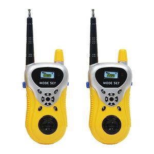 Mini Walkie Talkie Kids Toy Two-Way Radio-Transceiver Walkie-Talkie Portable Communicator Toys for Children Birthday Gift LJ201105