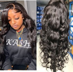 Human Hair Wigs Lace Front Brazilian Malaysian Indian Curly NAtural Wave Hair Remy Virgin Hair Lace Front Wigs For Black Women