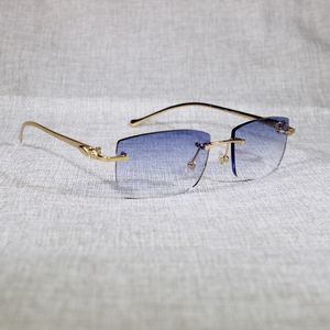 Vintage Leopardo Rimls Sunglass Oval Sun Glass Metal Quadro Shad Homens Para Vidro Clear ao ar livre de verão para ler 166