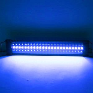 Новый дизайн 25W 101LED солнечные светильники травы с дистанционным управлением Подходит для 28,54-42,32 дюйма длинного аквариума черных аквариумов