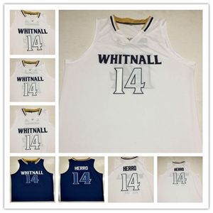 Niestandardowe Whitnall High School Tyler Herro # 14 Koszulki do koszykówki Nazwy Numer S-5XL